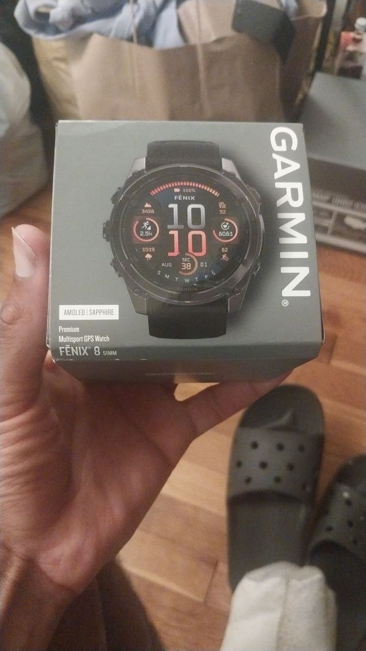 Garmin fenix 8 AMOLED Sapphire Multisport GPS Smartwatch