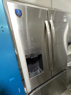 Midea French Door Stainless Steel Refrigerator