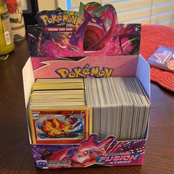 Pokémon Fusion Strike Booster Box Opened 
