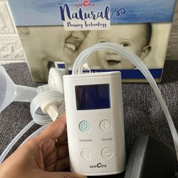 Portable Spectra Breast Pump In Excellent Condition Only Machine No Bottle 