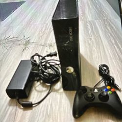 Xbox 360 Console with Controller and Power Brick