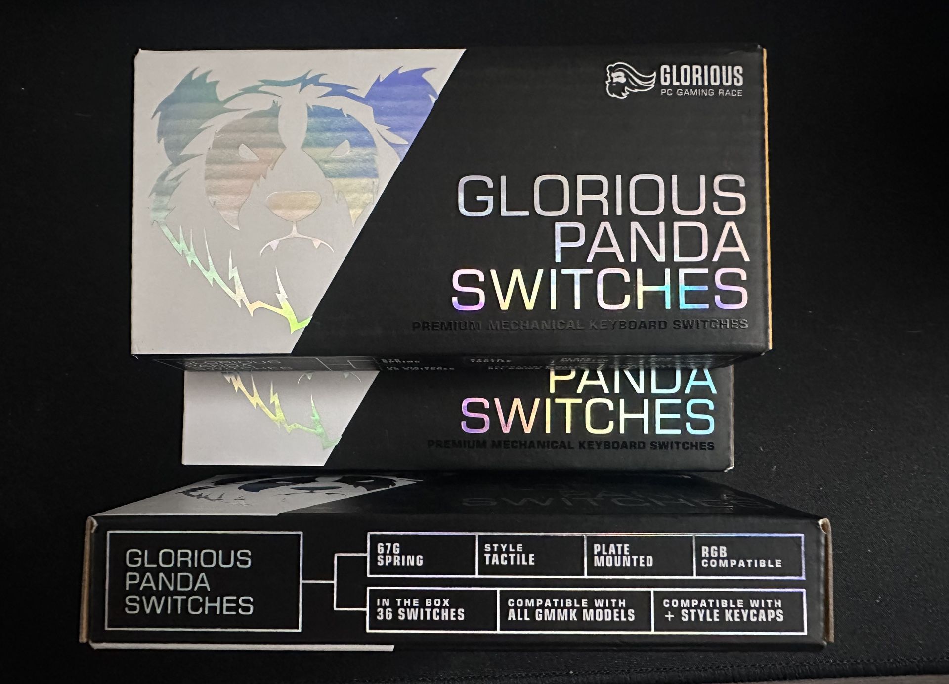 Glorious Panda MX Unlubed Tactile Keyboard Switches