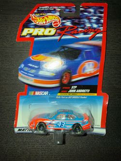 Hot Wheels NASCAR John Andretti #43 1997 Pontiac Grand Prix 1:64 Unopened