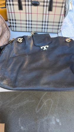 Tory Burch Black Leather Shoulder Bag