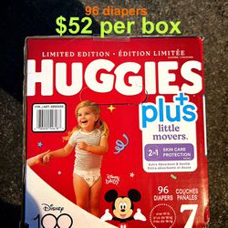 Huggies Little Movers Size 7 Plus