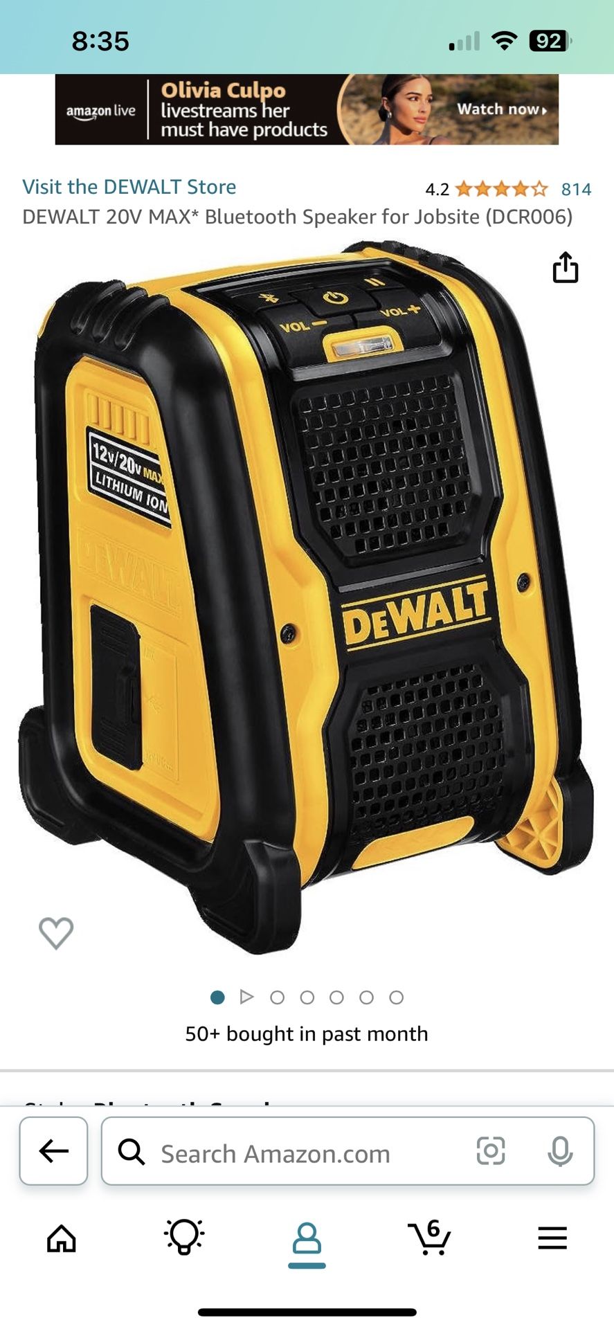 Dewalt Bluetooth 20v Speaker