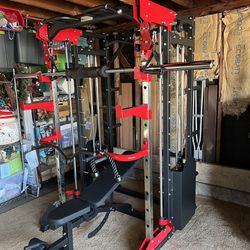 💥❗️NEW‼️FREE ASSEMBLY/DELIVERY 🔥🚚💥SMITH MACHINE✅ Complete Bundle✅