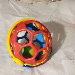 Vintage Baby Einstein Plastic Caterpillar Baby Toy First Ball Grasping Teething