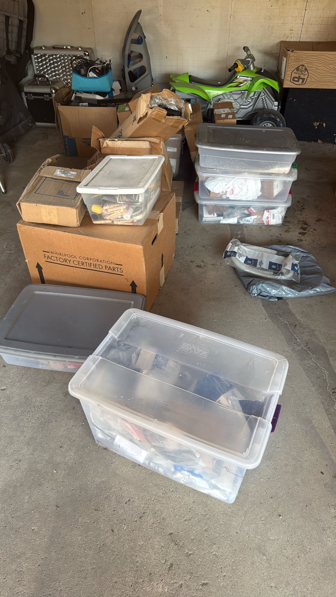 Appliance repair parts