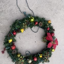 Wreath With Lights