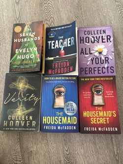 Colleen Hoover , Freida McFadden, Taylor Jekins
