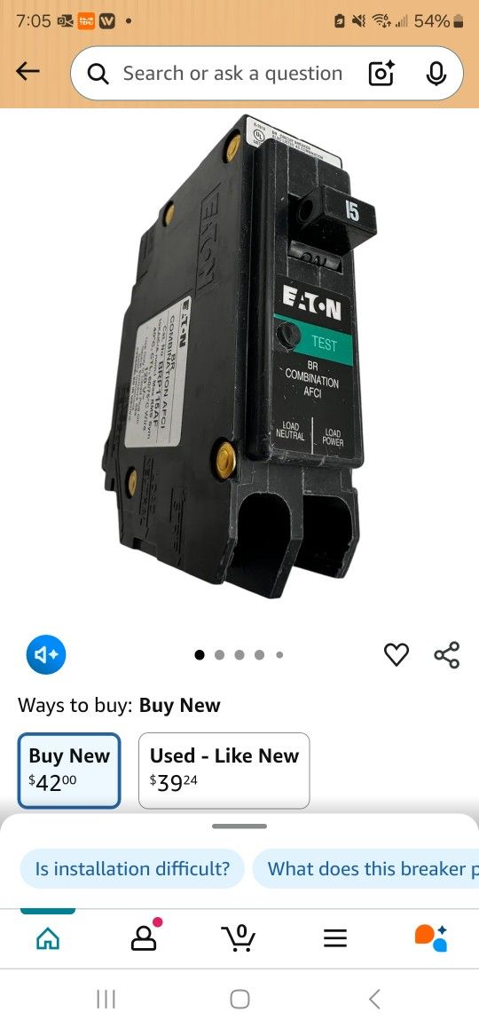 EATON 15 AMP