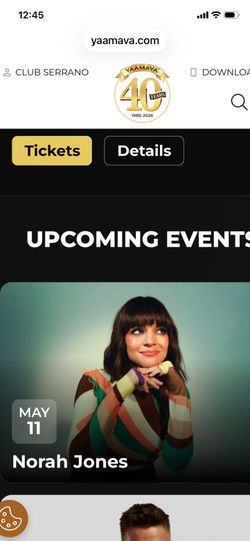 Norah Jones @ Yaamava Theather