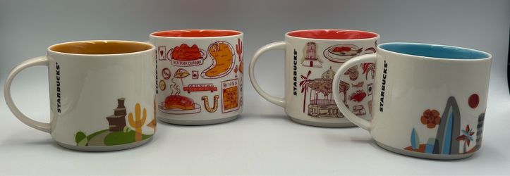 Starbucks Been There Series Coffee Mug Veracruz Hawaii Las Vegas Texas