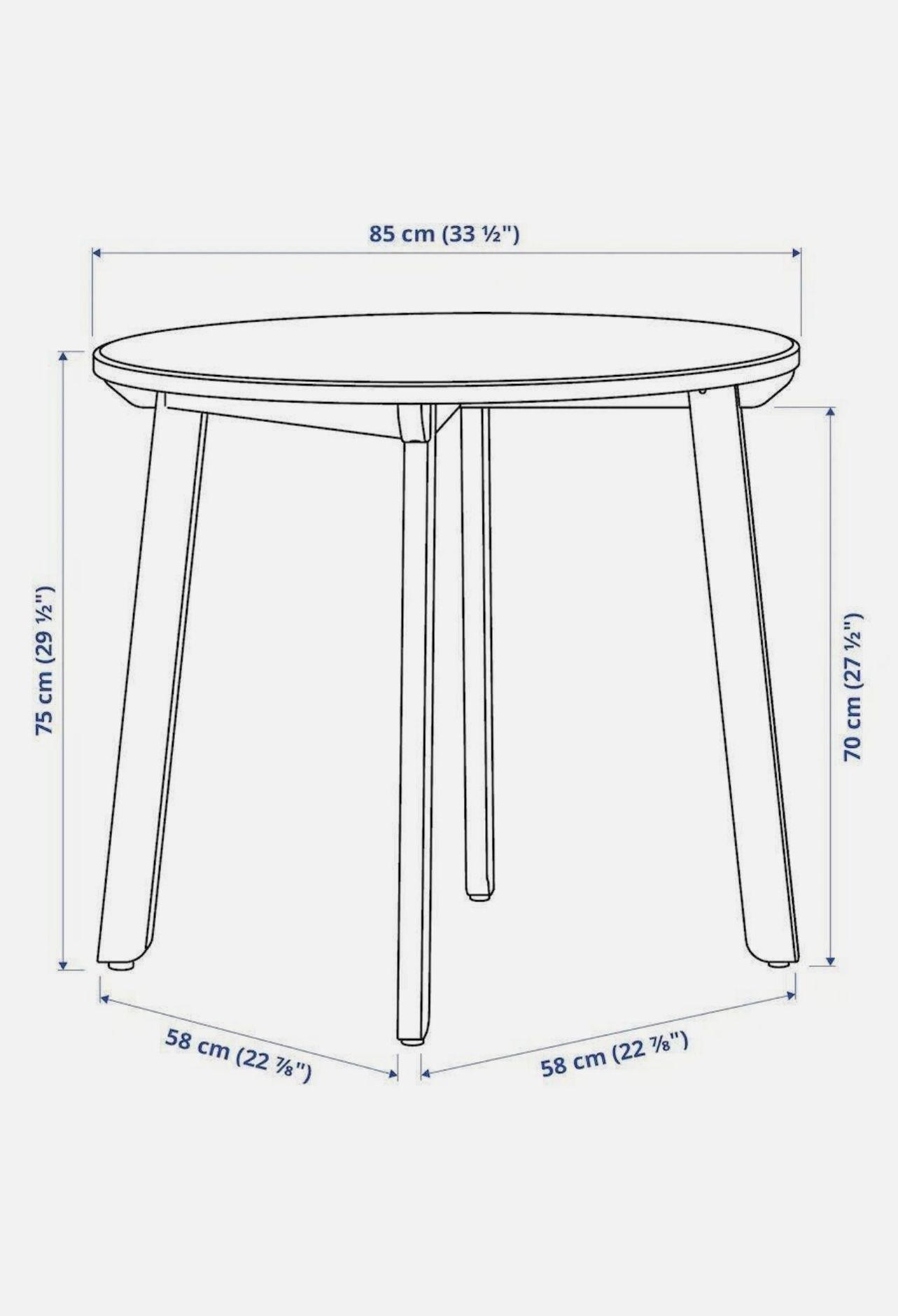 IKEA Gamlared Dining Table (Discontinued) *Only Dining Table*