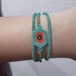 Bracelet For Evil Eye 🧿 •pulsera Para Ojo 