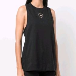 Adidas x Stella McCartney Black Tank Top Size S