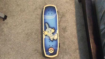 Rare Pokémon Center × Bear Walker Mudkip Cruiser Skateboard – Limited Edition