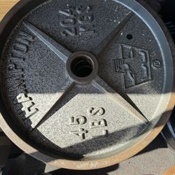 Weight plates Iron 
