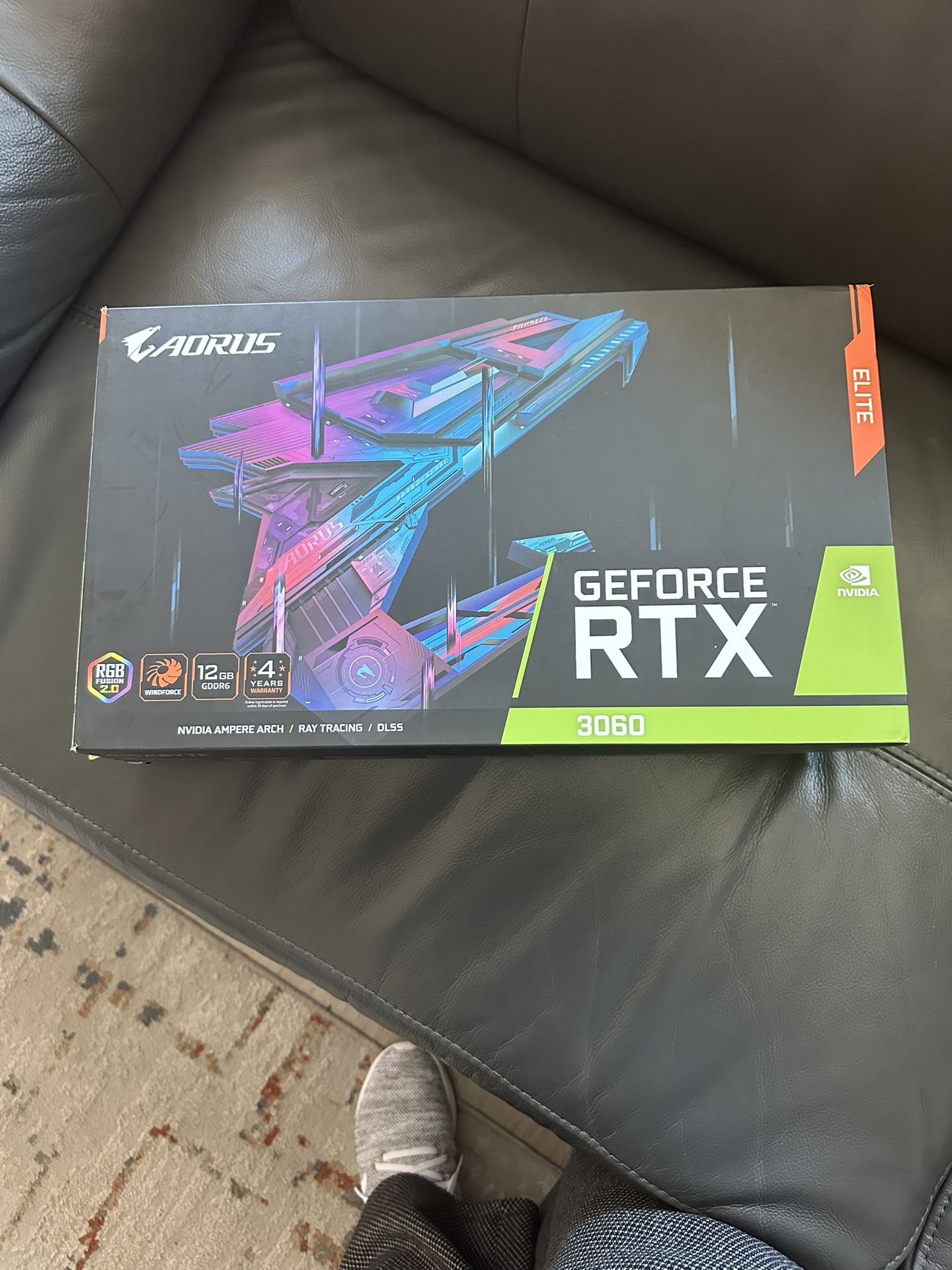 GIGABYTE AORUS GeForce RTX 3060 Elite 12GB GDDR6