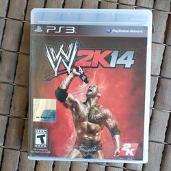 WWE 2k14 For PS3 Complete With Manual 