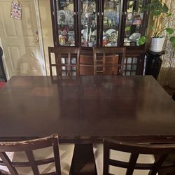 Dinning Set With China Cabinet