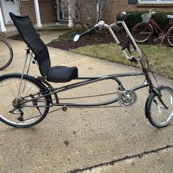Ez sport sales cx recumbent bike