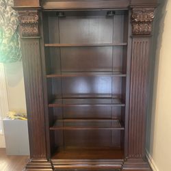 Solid Wood Bookshelf 