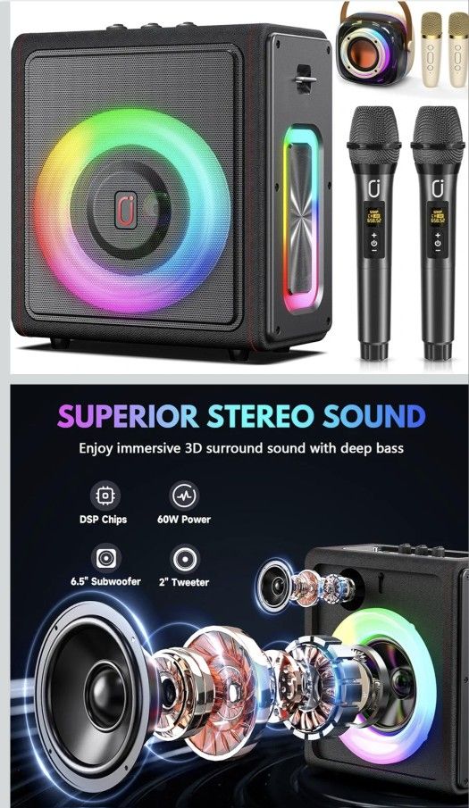 New Portable Speaker Karaoke