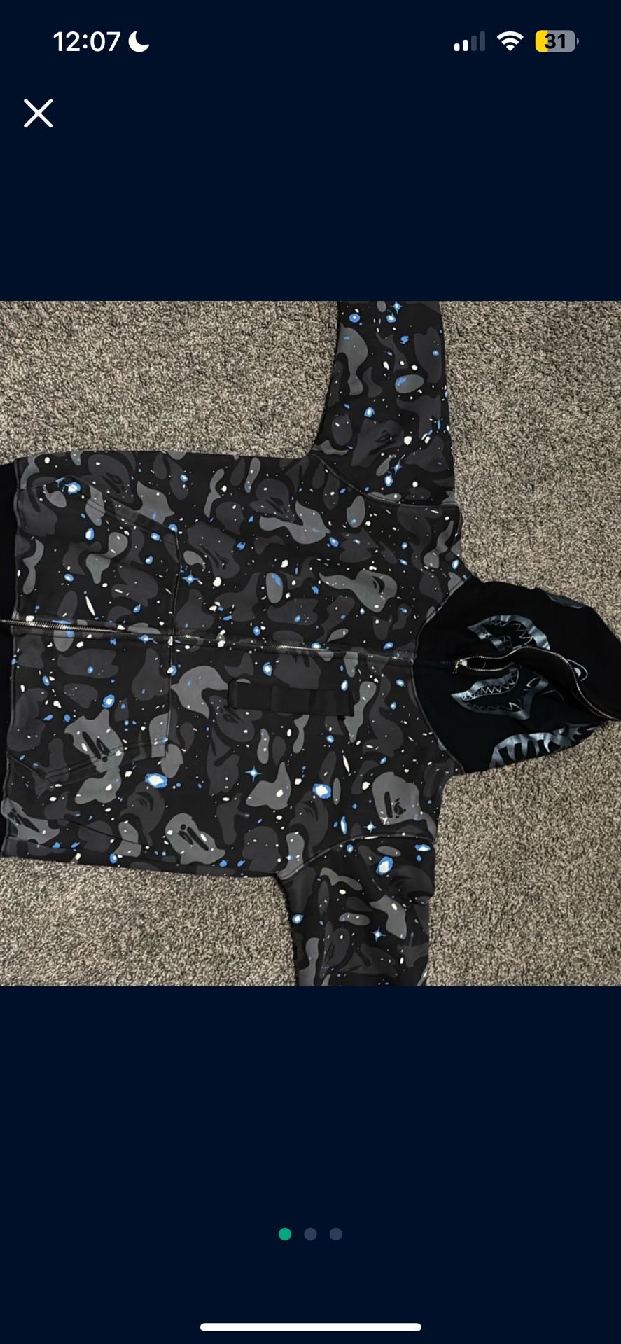 Bape Sweater Size Xl