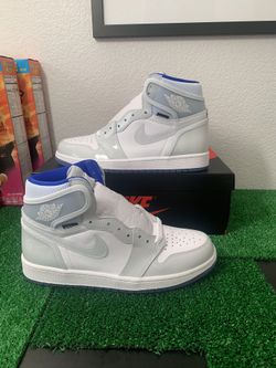Jordan one racer blue size 8 DS