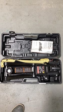 Craftsman 2-1/4 Ton Trolley Floor Jack with Case