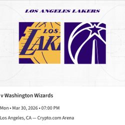 Lakers vs Wizard 
