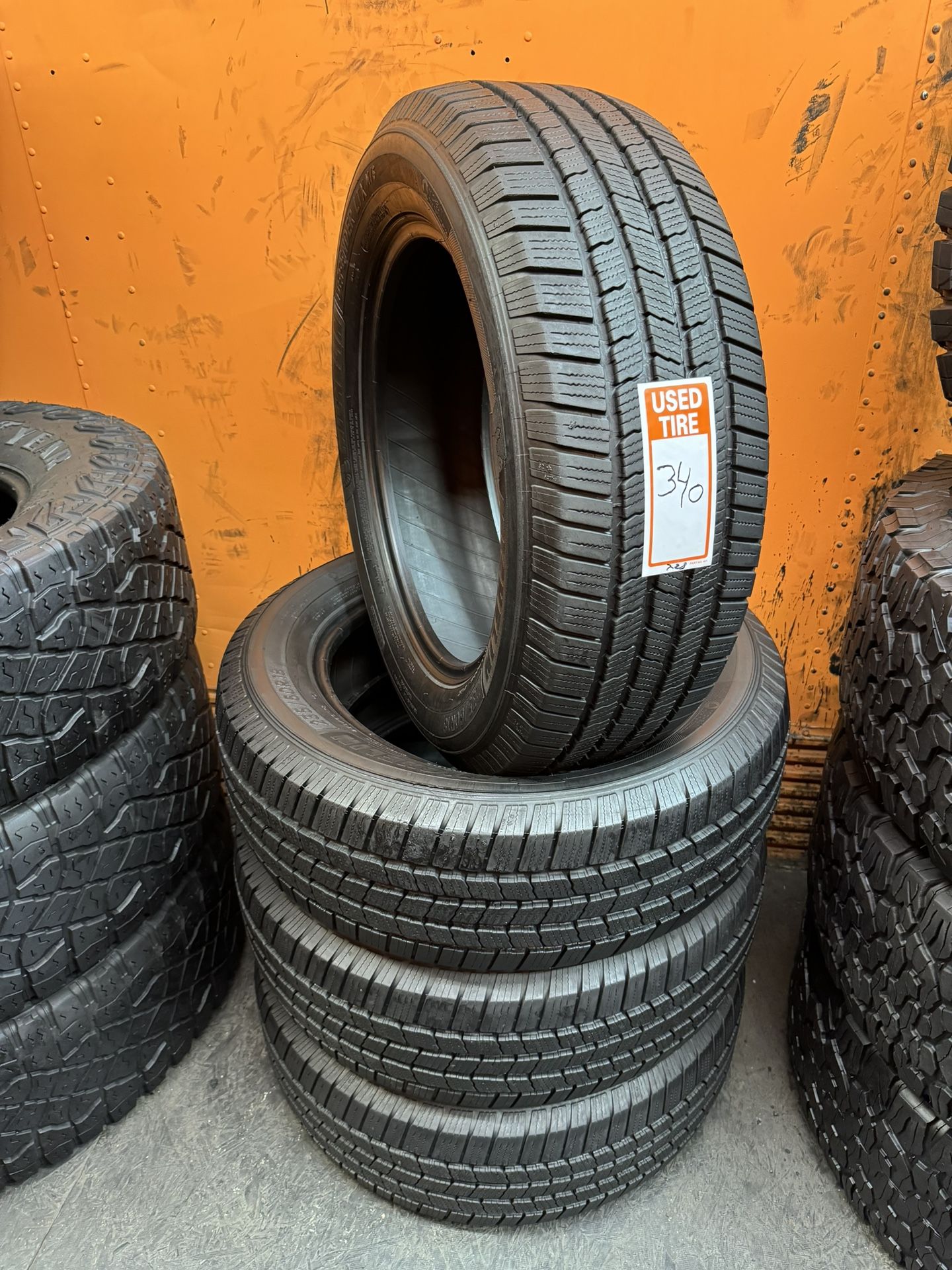 235/60R18 Michelin Defender LTX High Tread Full Tire Set