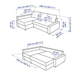 IKEA FRIHETEN Sleeper storage Sofa With Transport Sale Brooklyn, NY - OfferUp