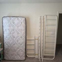 Twin Bed With Mattress 
