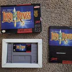 SNES - Lord Of The Rings 