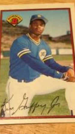 89 Ken Griffey Jr. Rookie card