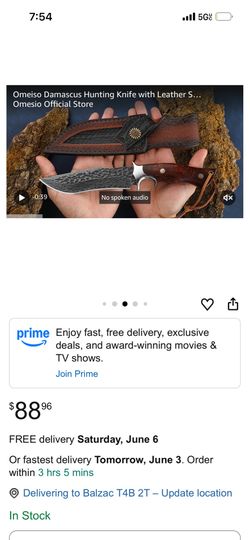 Biezumn knife