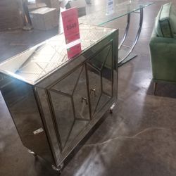Mirror Accent Cabinet ( Ask For Jose)