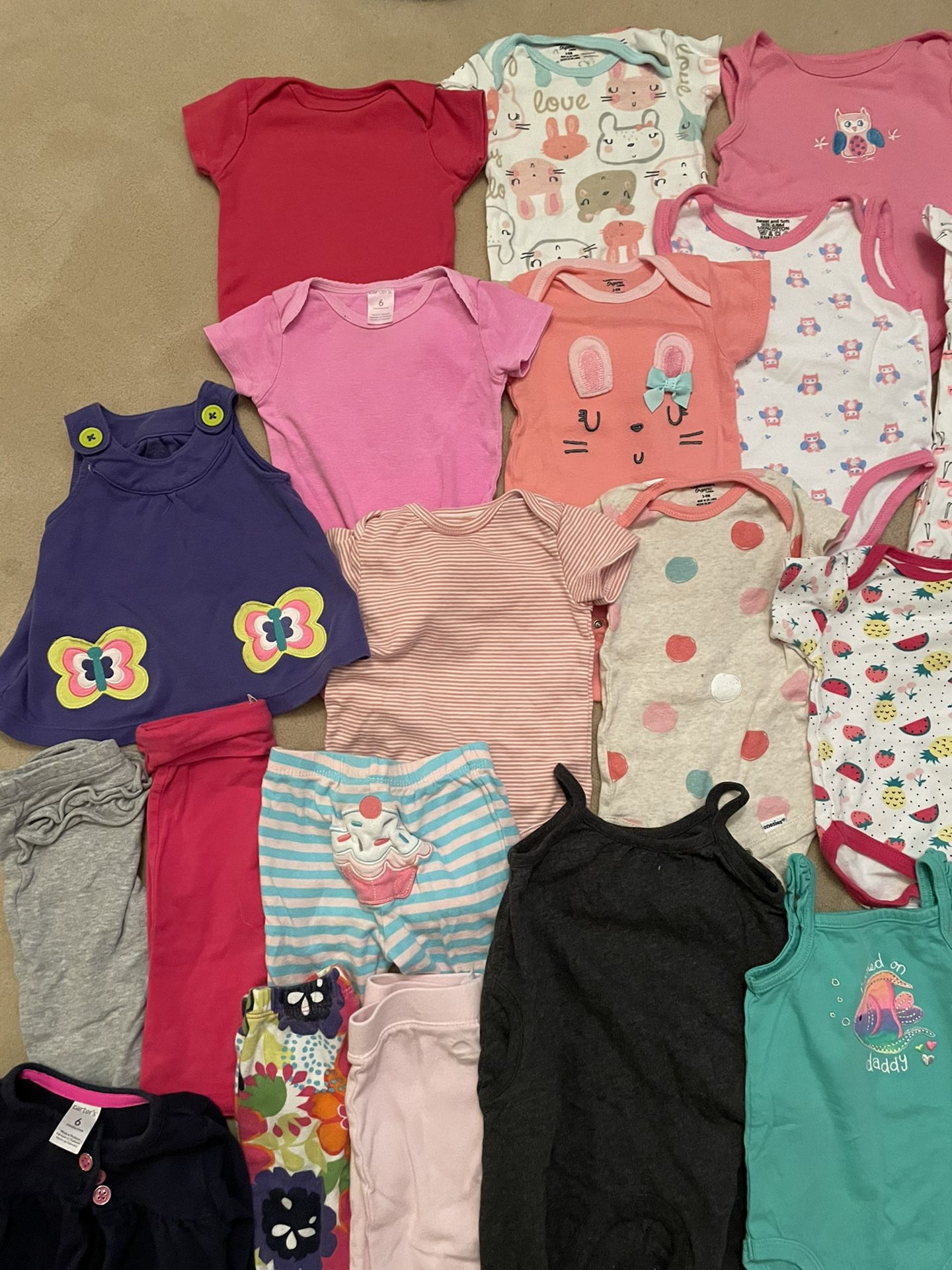 30+ pieces — 3-6 months Girl’s Spring/Summer Clothes