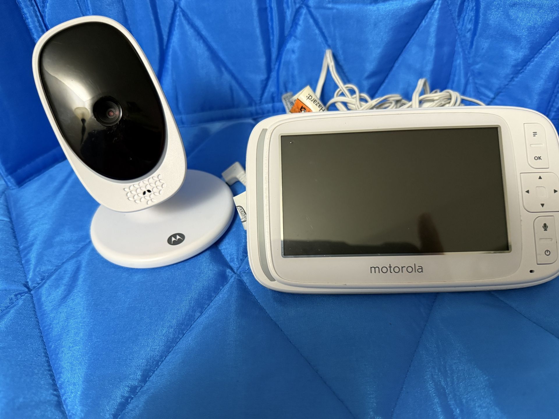MOTOROLA VIDEO BABY MONITOR CAMERA COMFORT 50BU TESTED