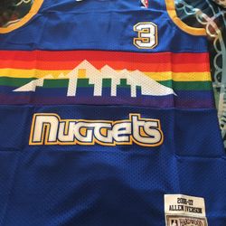 Small Allen Iverson Denver Nuggets Jersey 