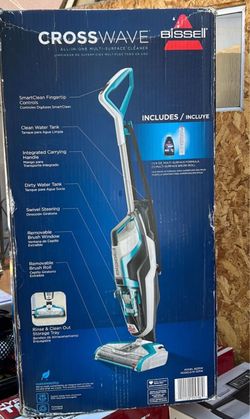 Cross wave Bissell Vacuum & Wash at The Same Time