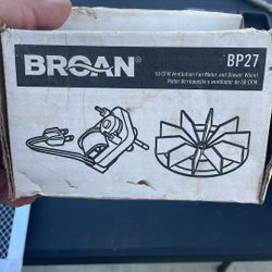 Ventulador Fan Replacement Motor Blower Wheel