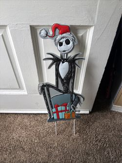 Jack the Skeleton Yard Sign