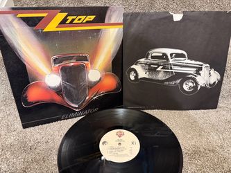 1983 ZZ Top - “Eliminator” Vinyl Record Album