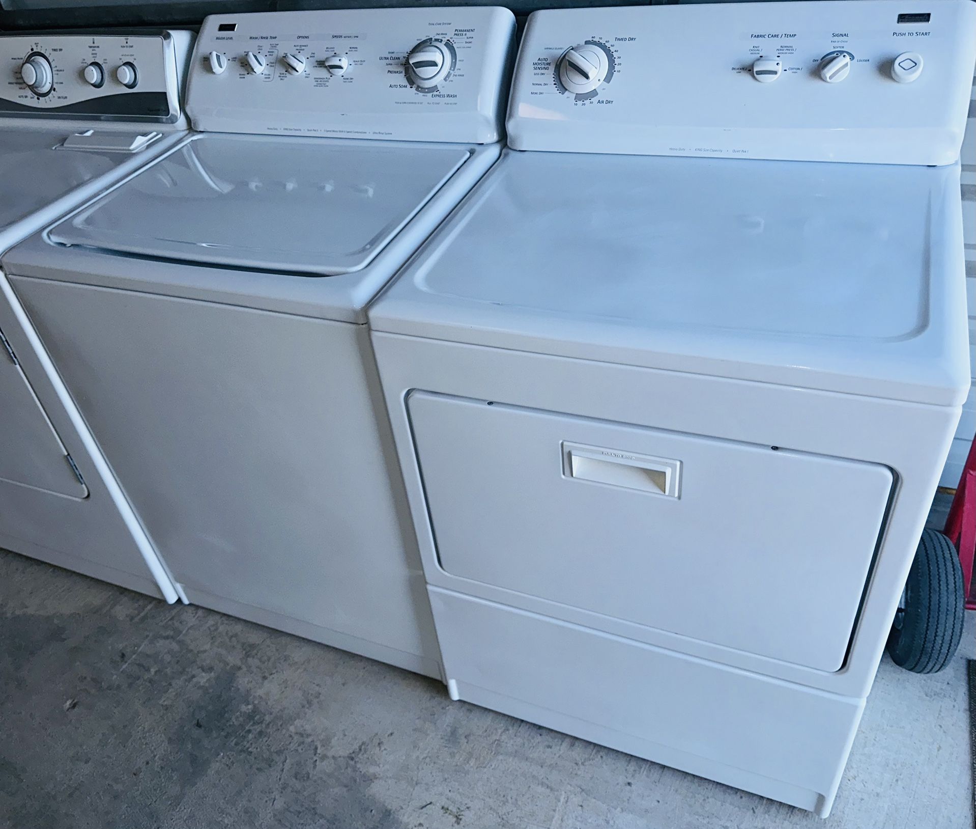 Kenmore Elite Washer and dryer Set