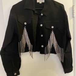 Women’s Black Denim Jacket
