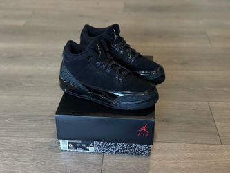 Air Jordan 3 Retro GS  - Black Cat - 6Y